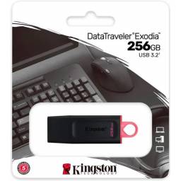 PENDRIVE 256GB USB 3.2 KINGSTON EXODIA - DTX/256GB