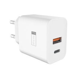 CARGADOR USB R�PIDO 20W+QC3.0 USB-A QC3.0 USB-C PD (SIN CABLE) - ROCA TO GO