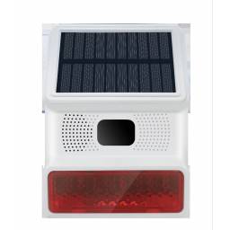 SIRENA SOLAR EXTERIOR WIFI TUYA SMART CON PIR