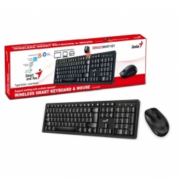 COMBO TECLADO Y MOUSE GENIUS INALAMBRICO KM-8200