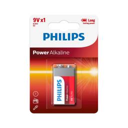 BATERIA 9V ALKALINA PHILIPS