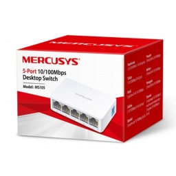 Switch Mercusys By Tp-link Ms105 5 Puertos 100 Mbps